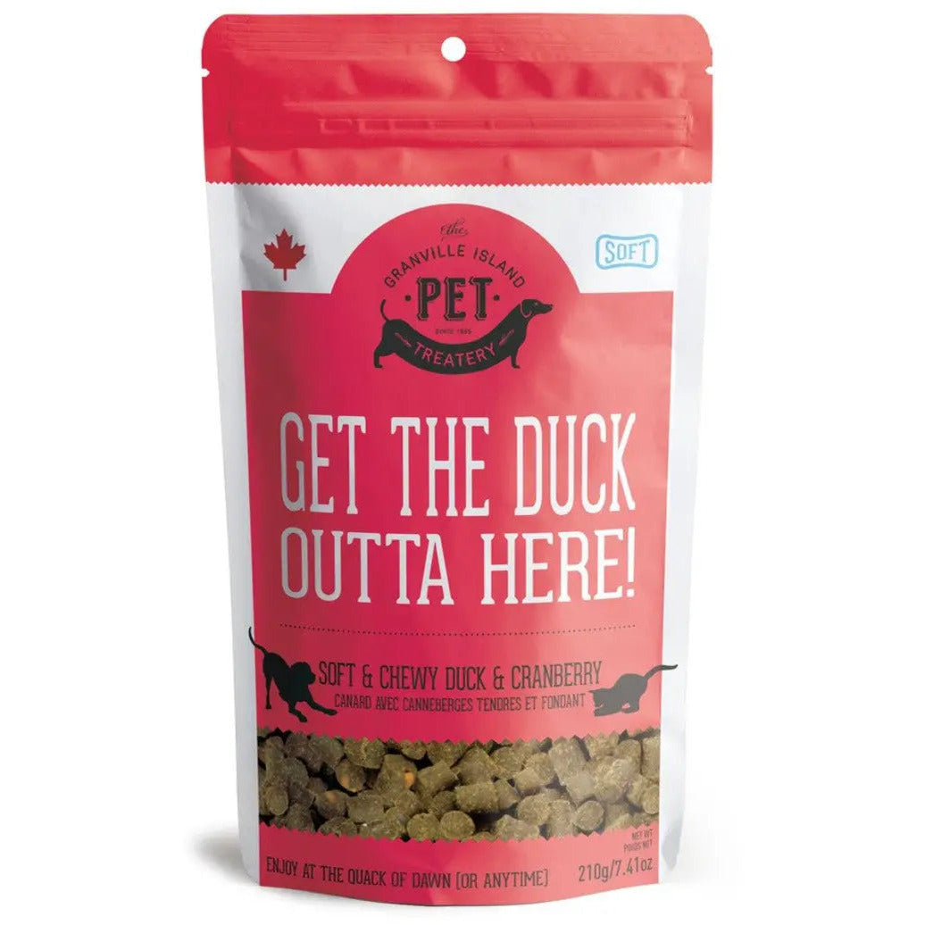 Granville Premium Soft and Chewy Duck and Cranberry Dog Treats for Puppies and Senior Dogs