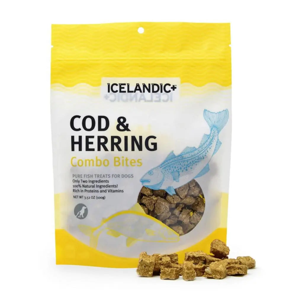 Nutritious Icelandic Cod & Herring Combo Bites for Dogs