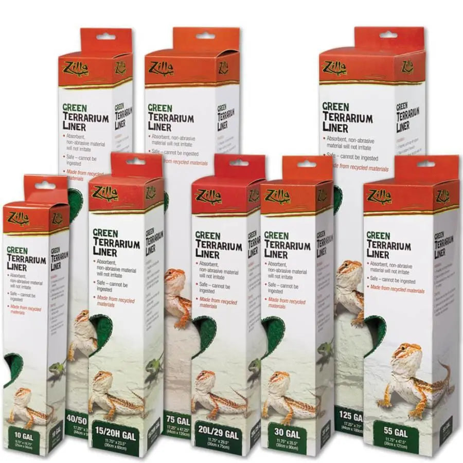 Zilla High - Quality Reptile Terrarium Carpet Liners for Optimal Habitat