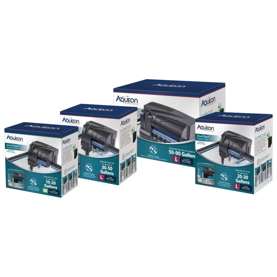 Aqueon SmartClean™ Advanced Power Filter with Sustainable EcoRenew™ Cartridge