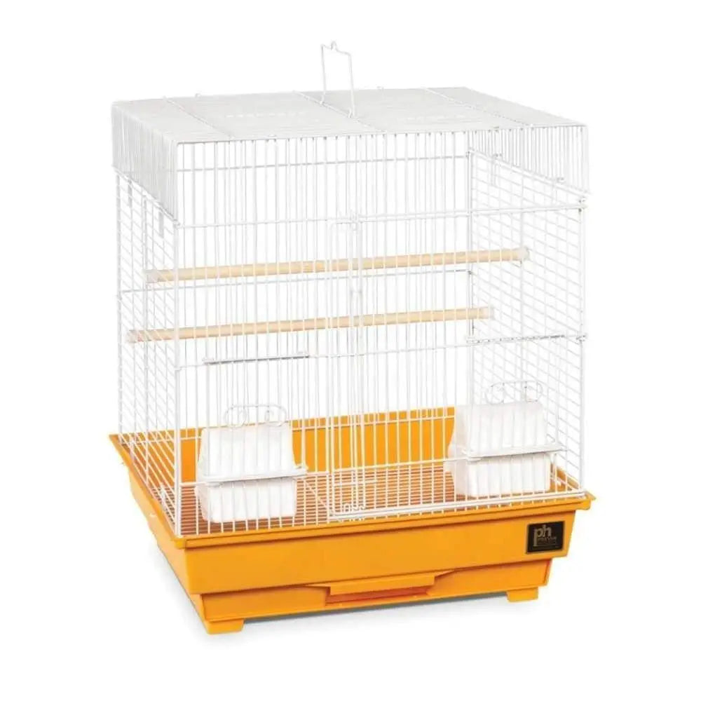 Prevue Pet Products ECONO-1614 Economical Pre-Packed Cage for Parakeets or Cockatiels in White/Green and White/Red Color Combinations