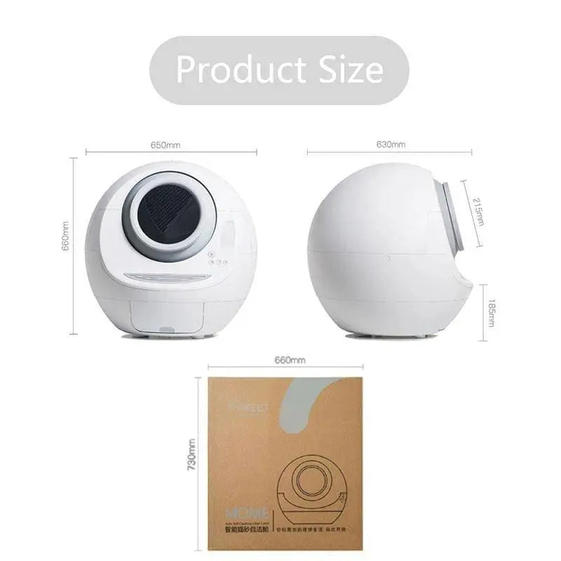 High - end Automatic Smart Anti - Splash Self - cleaning Cat Litter Box