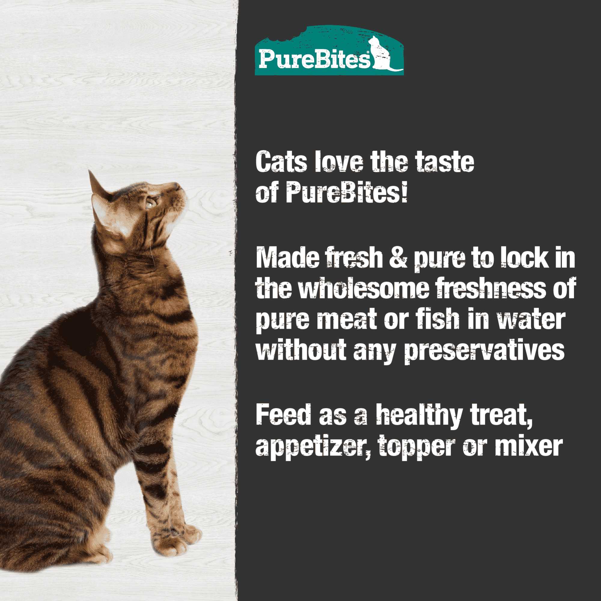 PureBites Mixers Premium Chicken Breast and Wild-Caught Ocean Shrimp in Water Cat Food - Pack of 12 Trays, Each 1.76 oz