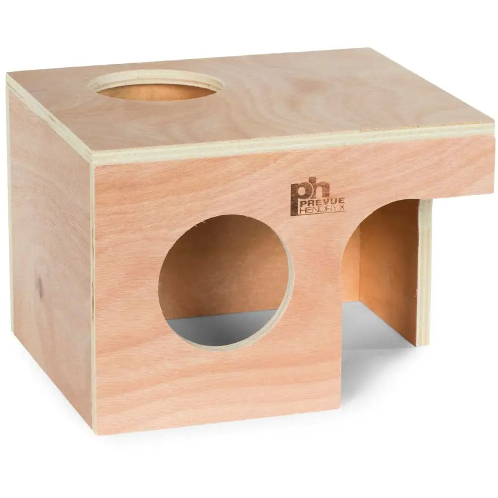 Unvarnished Wood Guinea Pig Hut for Medium - sized Small Animals