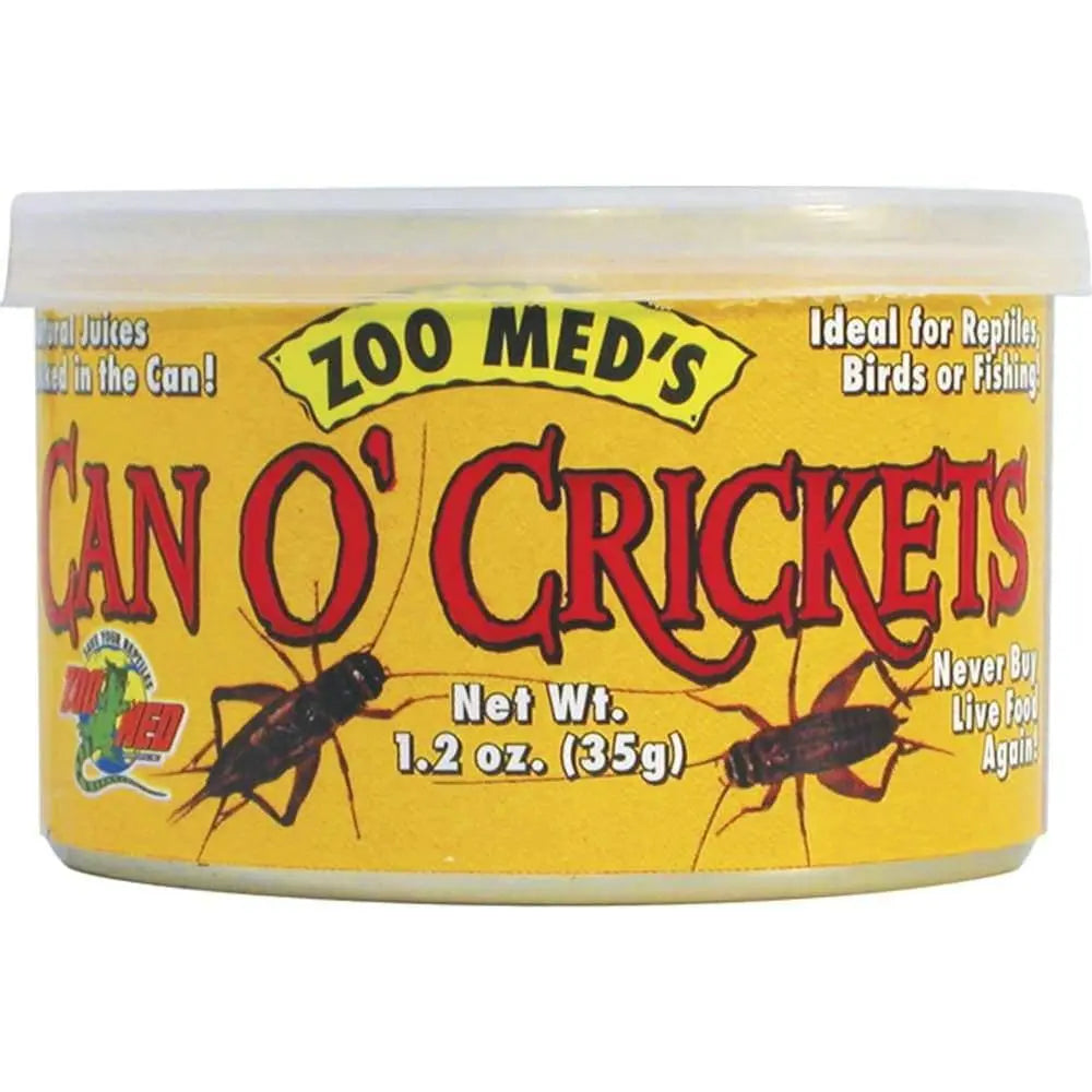 Canned Adult Crickets - Perfect for Lizards, Turtles, Fish, Birds & Small Animals