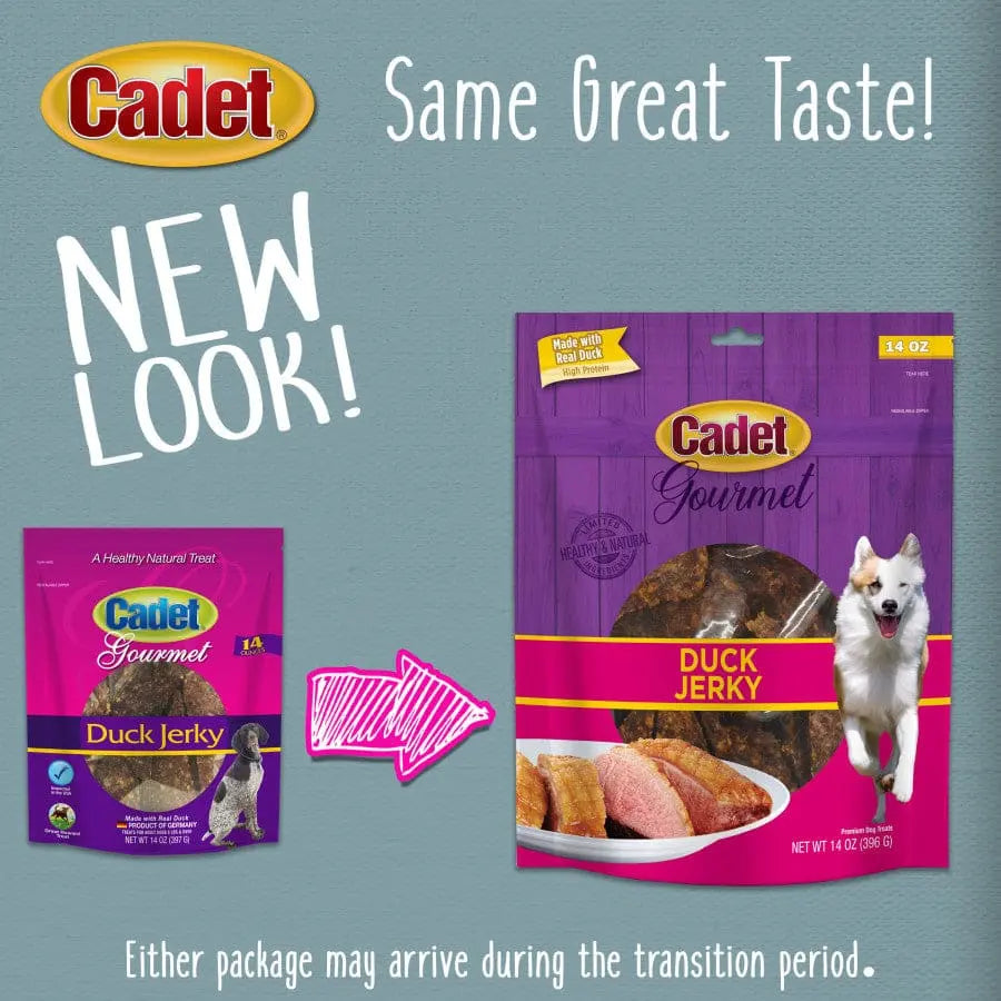 Cadet Premium Gourmet Duck Jerky Dog Treats - High - Quality Canine Snack
