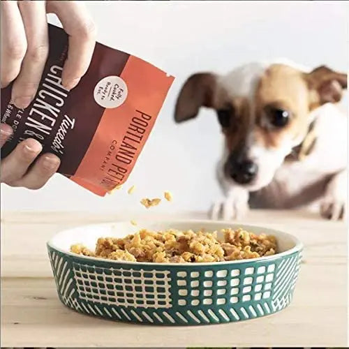 Portland Pet Food Company Tuxedo's Homestyle Chicken & Yams Wet Dog Food Topping - 8/9 Ounce Pack