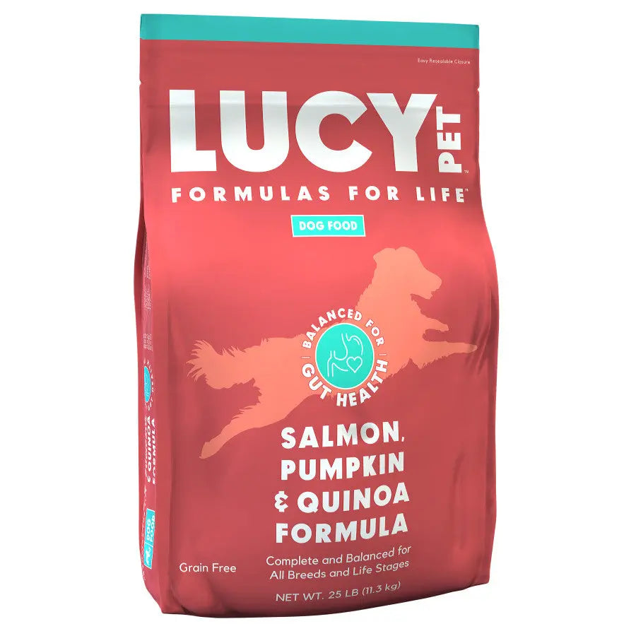 Lucy Pet Products High - Quality Formula for Life Limited Ingredient Diet (L.I.D.) Dry Dog Food with Wild Alaskan Salmon, Nutritious Pumpkin & Protein - Rich Quinoa