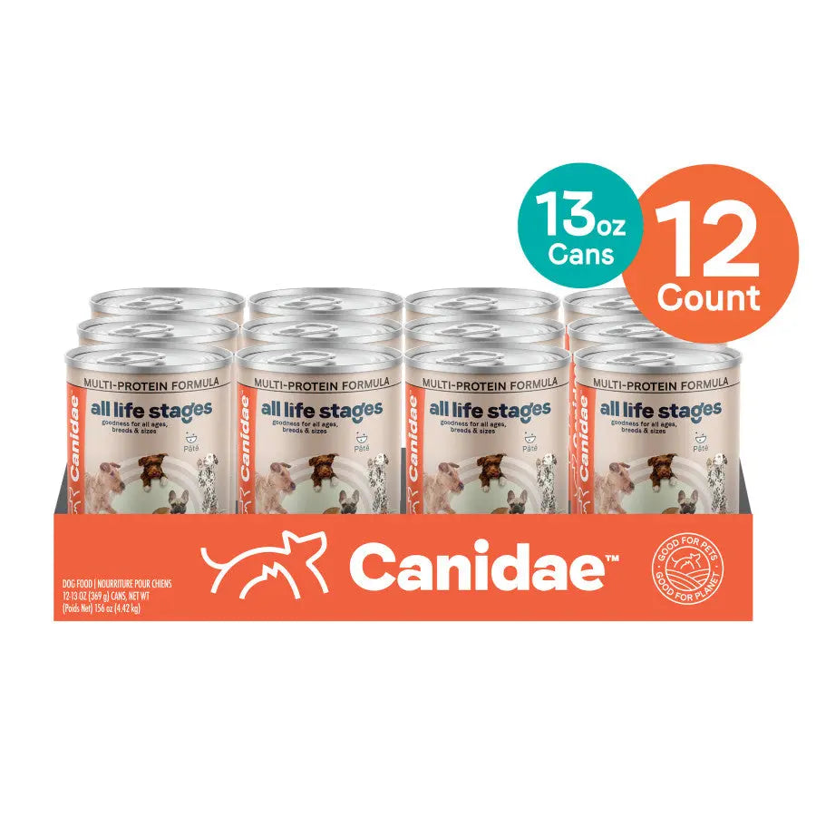 CANIDAE All Life Stages Multi-Protein Wet Dog Food with Chicken, Lamb & Fish