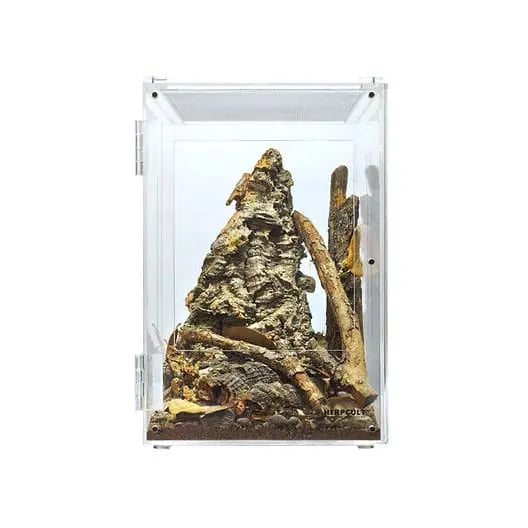 High - Grade Acrylic Front - Opening Terrarium Cage for Reptiles, Insects, Scorpions, and Amphibians