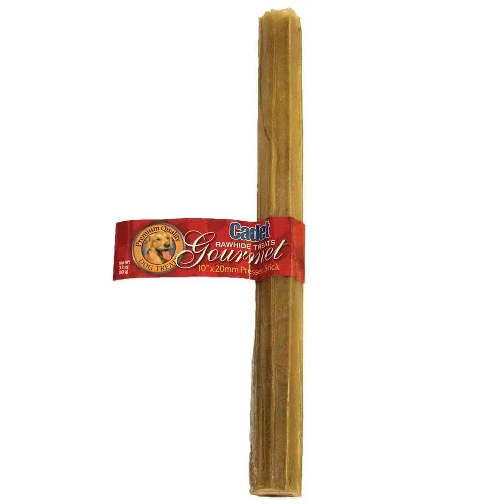 Cadet® 10-Inch 20 MM Premium Pressed Rawhide Stick Dog Treats