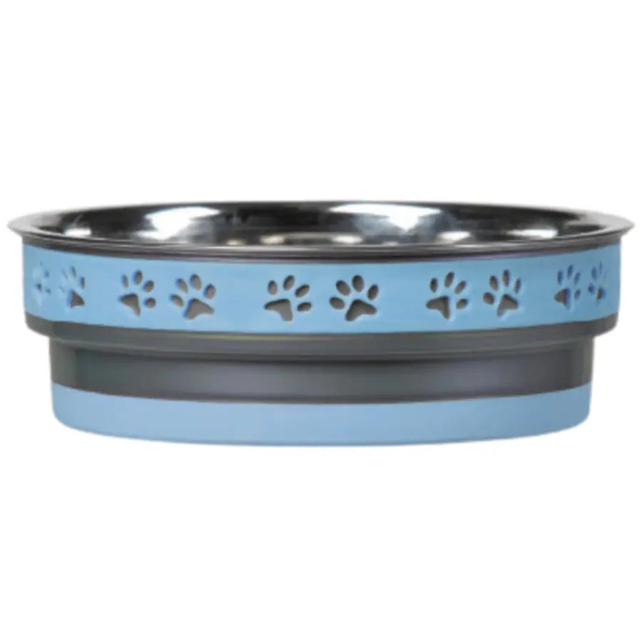 Loving Pets Anti - Rust & Bacteria - Resistant Corsa Stainless Steel Pet Bowls with 5 Vibrant Colors