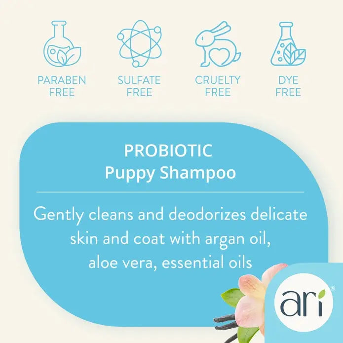 16oz Health Extension ARI Probiotic Shampoo for Puppies - Gentle & All - Natural