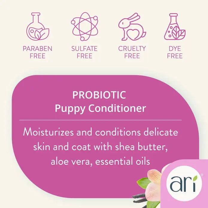 Health Extension ARI Probiotic-Based Puppy Coat Conditioner - 16 Ounce Bottle