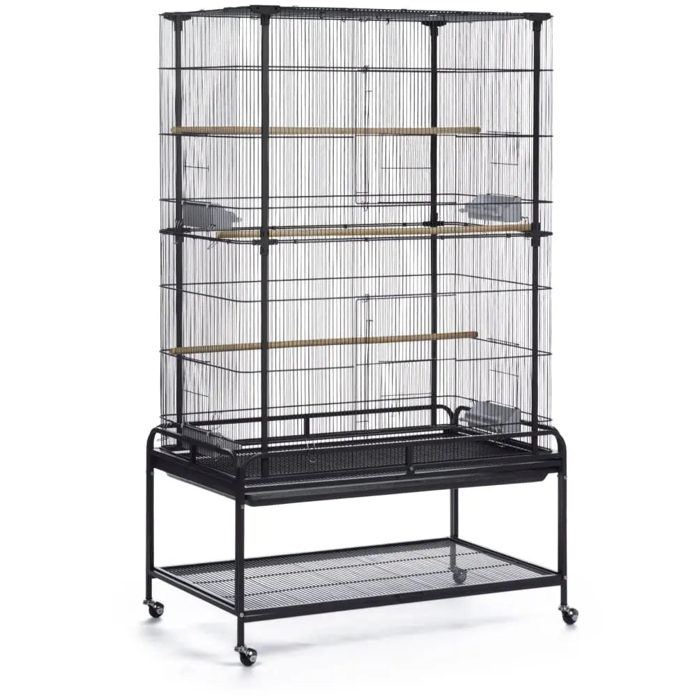 Prevue Pet Products Safe and Spacious Playtop Flight Bird Cage with Stand
