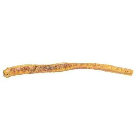 BarknBig Single-Ingredient Thick and Odorless Beef Bully Stick Dog Treat Chew for All Dog Sizes