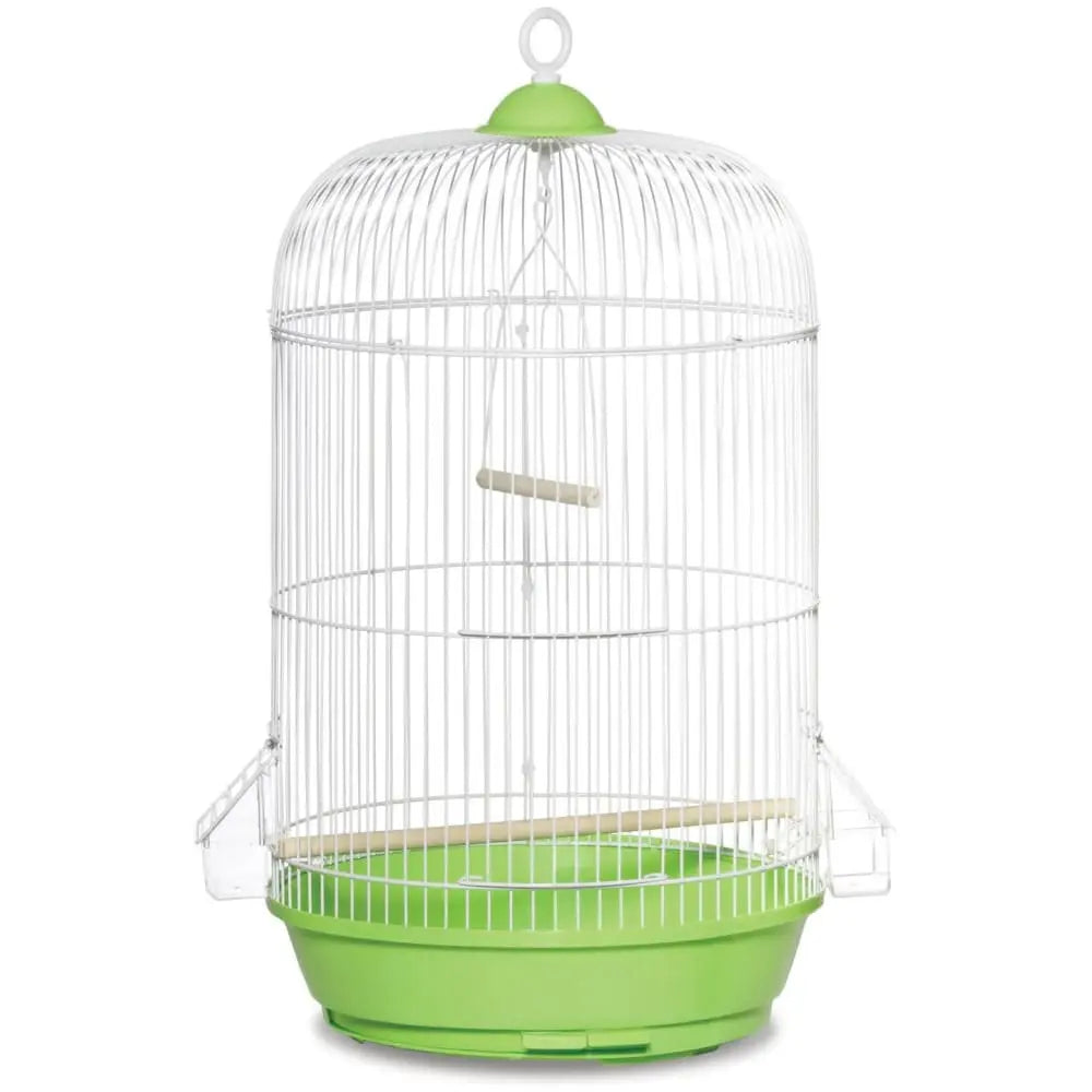 Prevue Pet Red Small Classic Round Cage for Finches and Other Tiny Birds