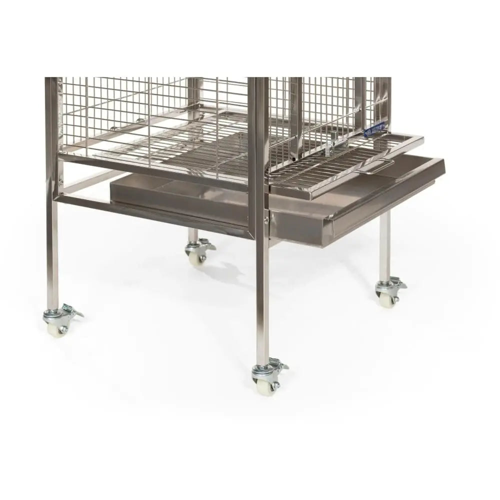 Prevue Pet Products High - Quality Small - Sized Stainless Steel Bird Cage with Play Top