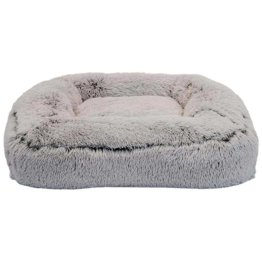 Large-sized Cloud-like Stepover Bolster Bed for Good Dogs