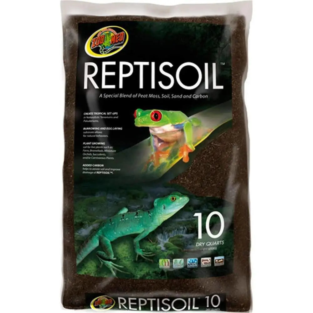 Zoo Med Brown ReptiSoil - Ideal for Tropical Reptile Habitats