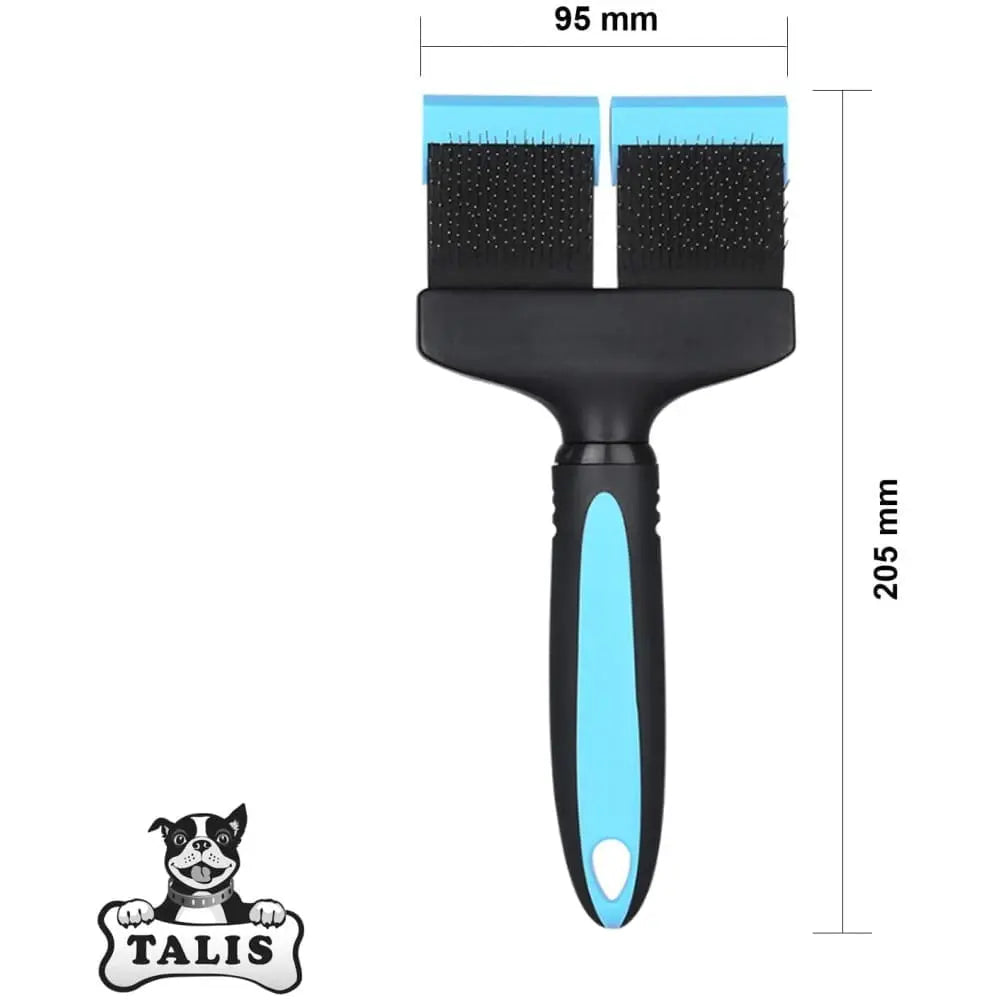 Double-Sided High-Quality Pet Comb for Dog and Cat Fur Shedding and Grooming