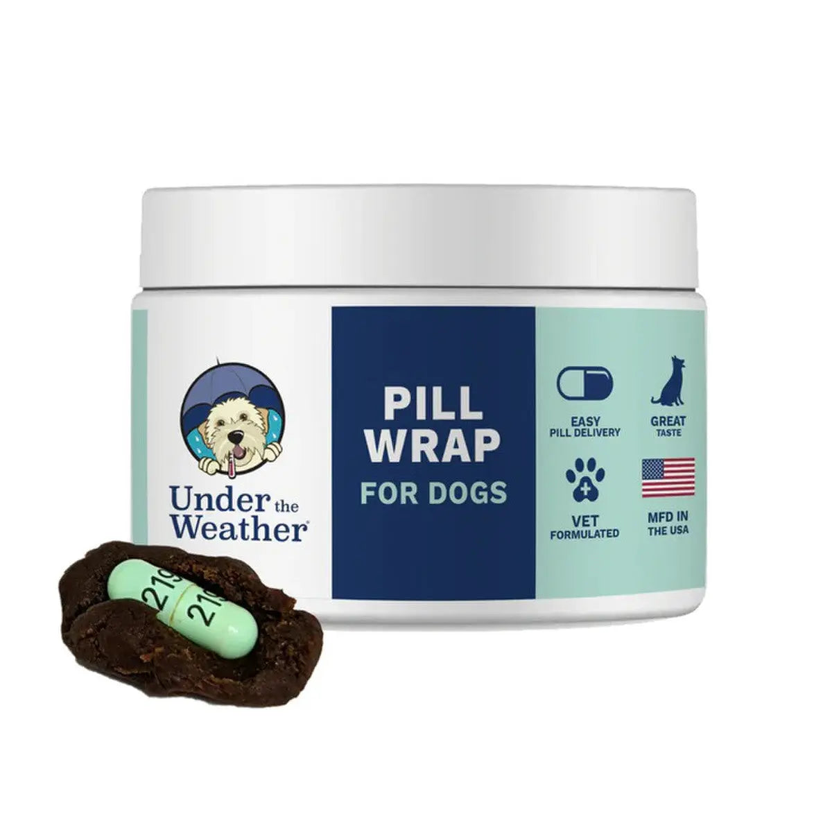 Under the Weather Dog Pill Wrapping Solution - Chicken Flavored Putty Dough