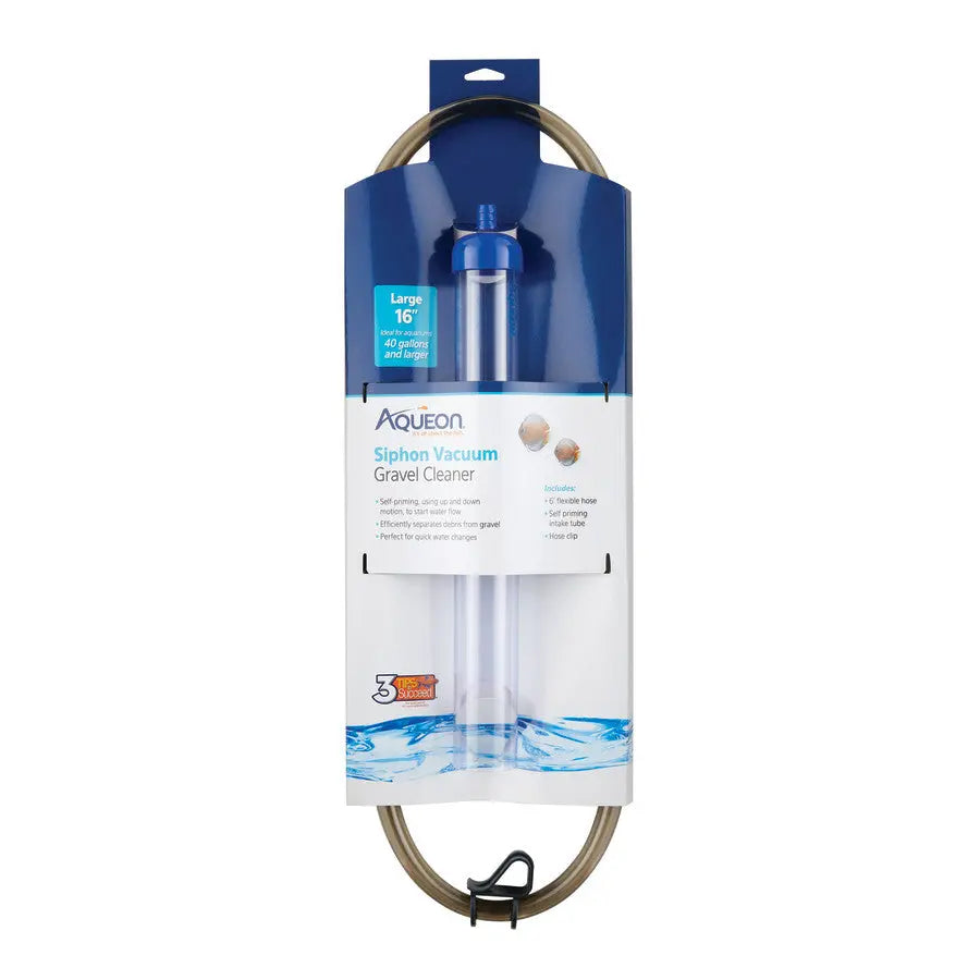 Aqueon Brand Aquarium Siphon Vacuum Gravel Cleaner for Maintaining Aquatic Environments