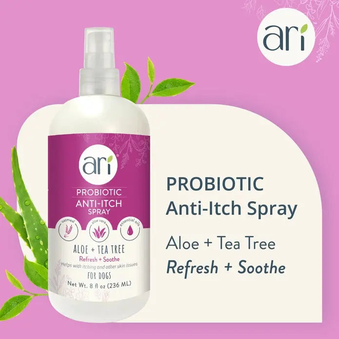 Health Extension Ari All - Natural Probiotic Dog Spray for Anti - Itching
