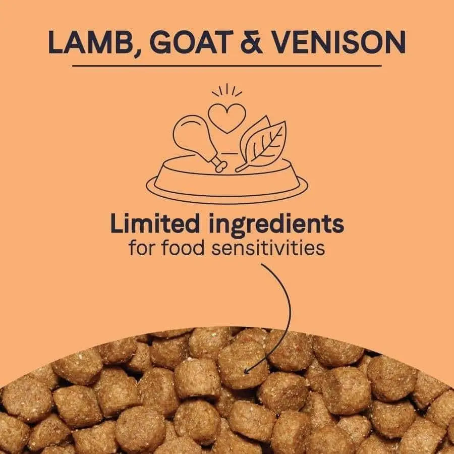 CANIDAE PURE Grain-Free Dry Dog Food with Real Lamb, Goat & Venison