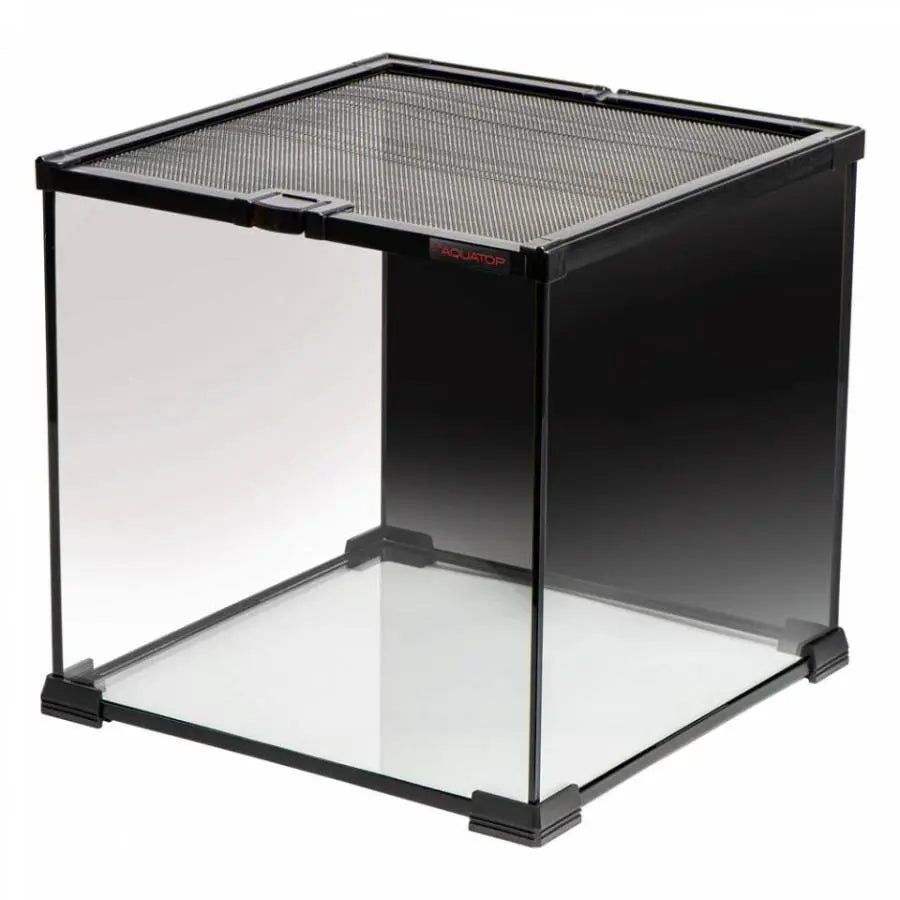 Aquatop High - quality Glass Terrarium with Mesh Top for Reptiles and Amphibians