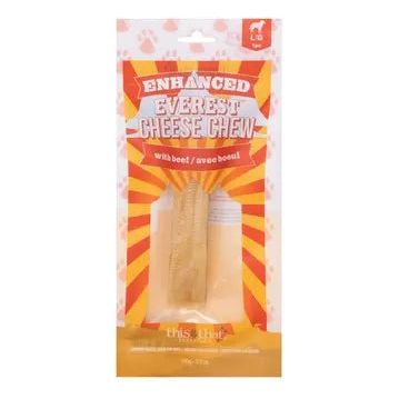 This & That Premium EVEREST Beef Cheese Grain - Free Dog Chew with High Omega Fatty Acids