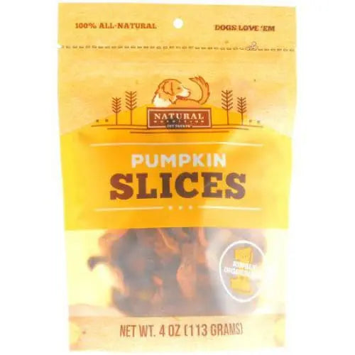 Wholesome Pride 100% All-Natural Dried Pumpkin Slices Dog Treats