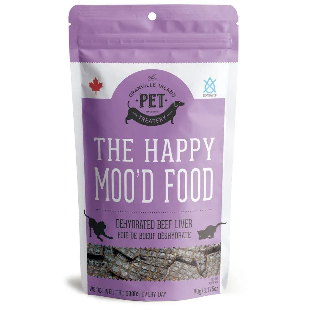 Granville's Delightful Dehydrated Beef Liver Dog Treats - A Happy Moo'D Snack for Canines