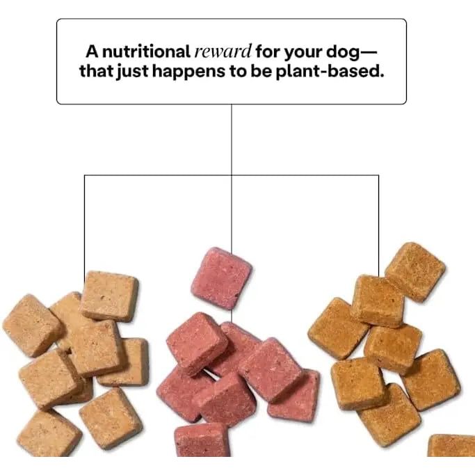 Wild Earth Premium Superfood Vegan Dog Training Treats Enriched with Koji and Strawberry Beet, 5 Ounce Package
