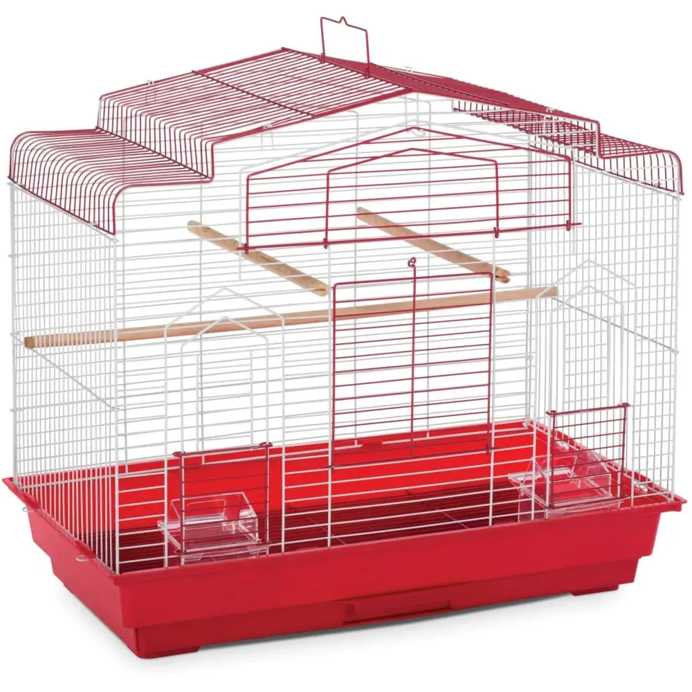 Prevue Pet Products High - Quality Cockatiel Flight Bird Cage with Barn - Style Design