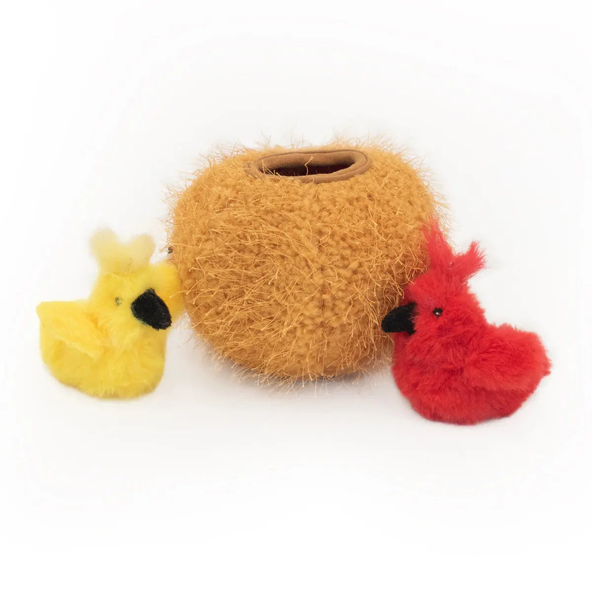 ZippyClaws Burrow™ Interactive Cat Toys: Birds in Nest Fun