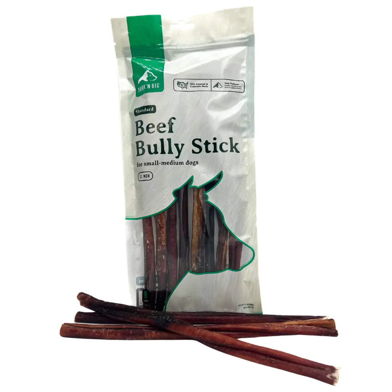BarkNBig All - Natural High - Protein Low - Fat Beef Bully Stick Dog Chew Treats