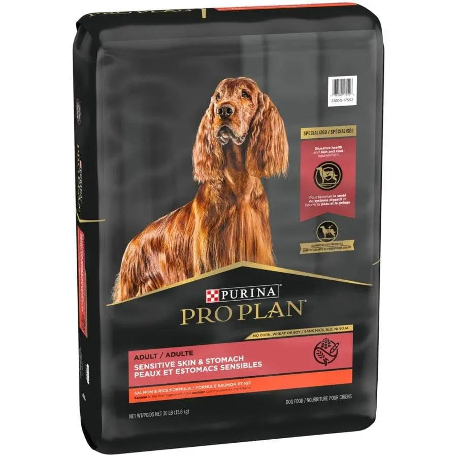 Purina Pro Plan High - Quality Sensitive Skin & Stomach Formula Dog Food with Salmon & Rice