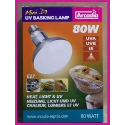 Arcadia 100W 240 Volt Mercury Vapor D3 Bulb for Reptiles