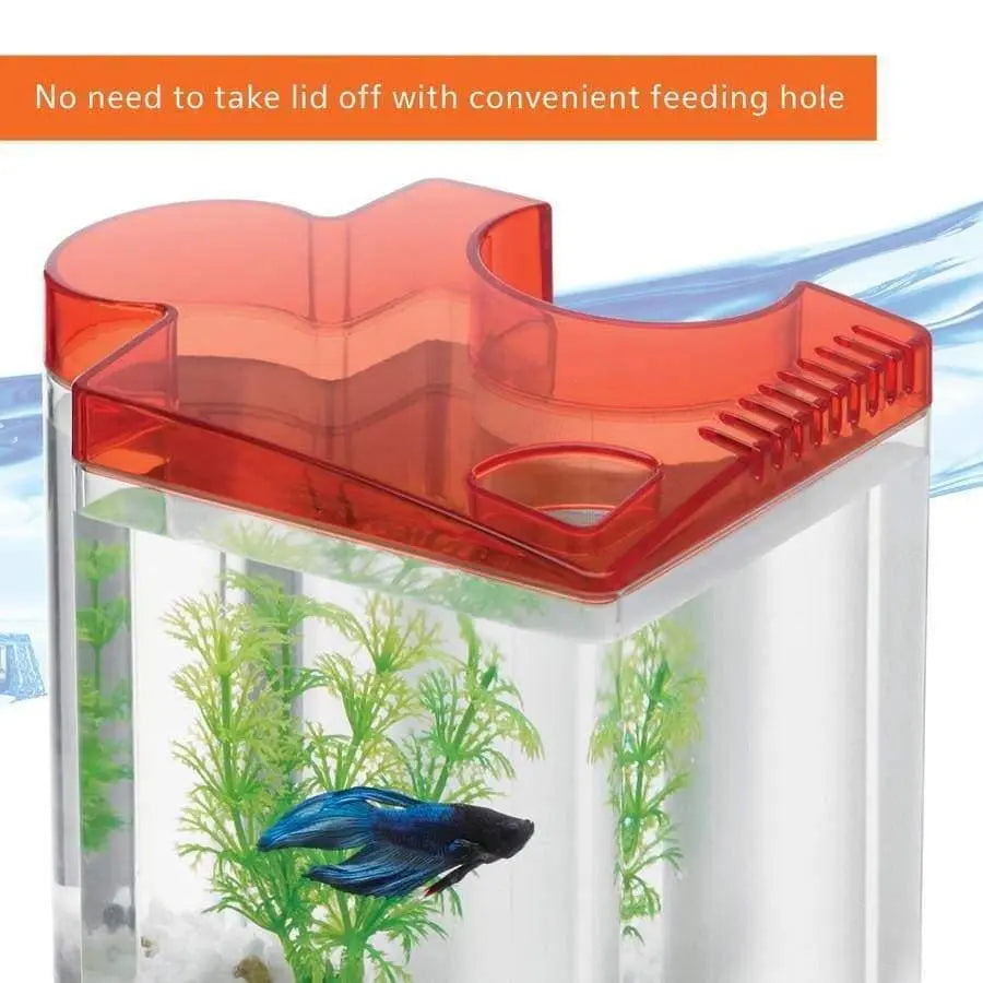 Aqueon Acrylic Betta Puzzle Aquarium Kits for Single Betta Fish