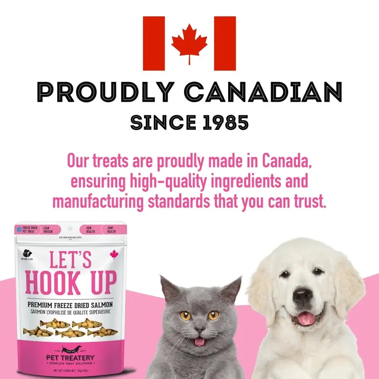 Granville's Premium Freeze - Dried Salmon Dog and Cat Treats for Training