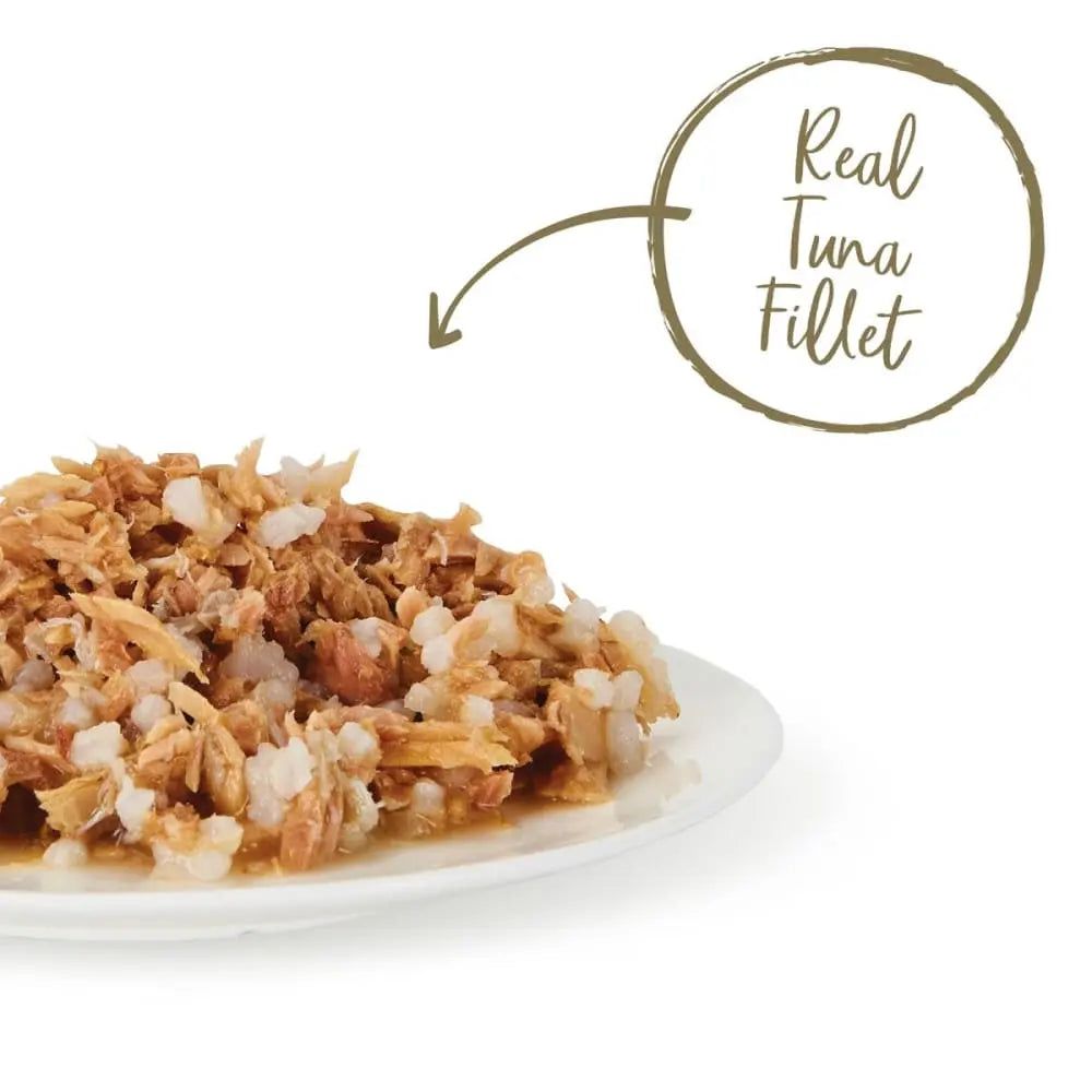 Applaws 2.12oz Natural Wet Tuna Fillet with Crab in Broth, 18 per Case