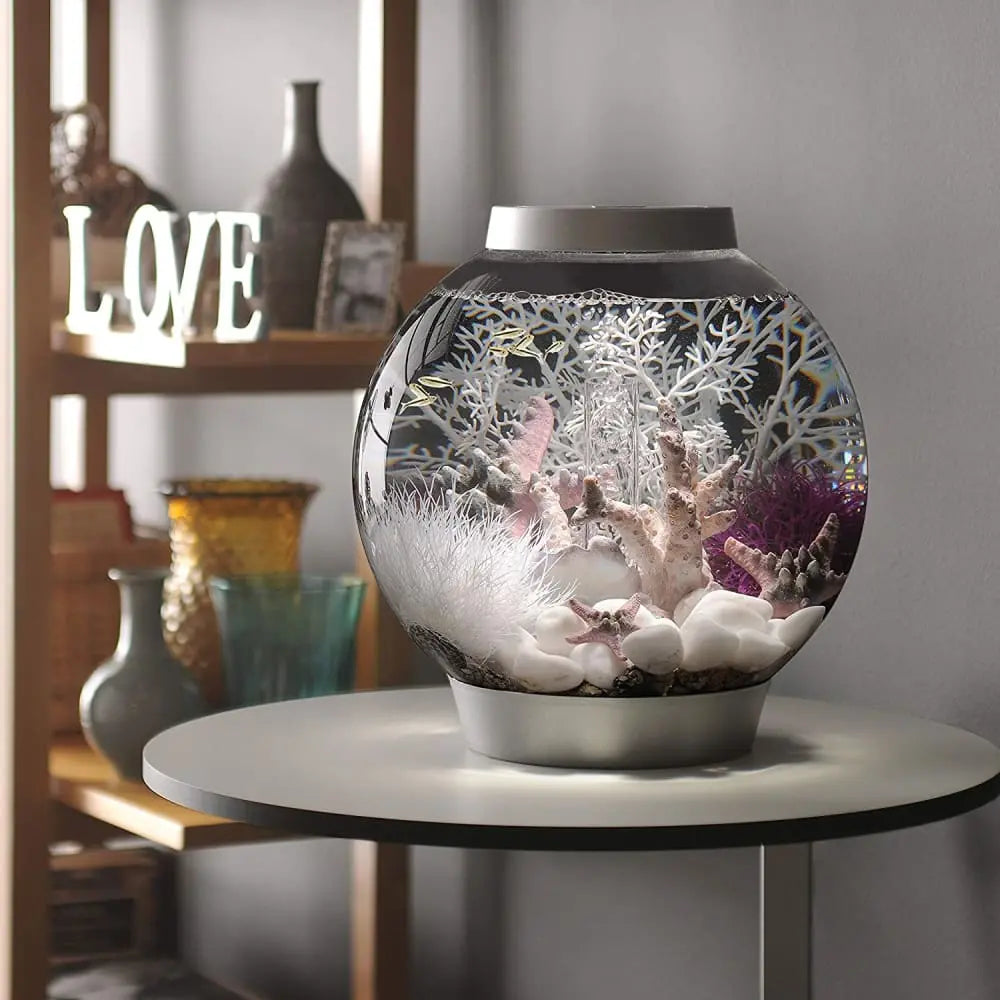 biOrb Classic 15 Four-Gallon Acrylic Aquarium with Standard White LED Lighting