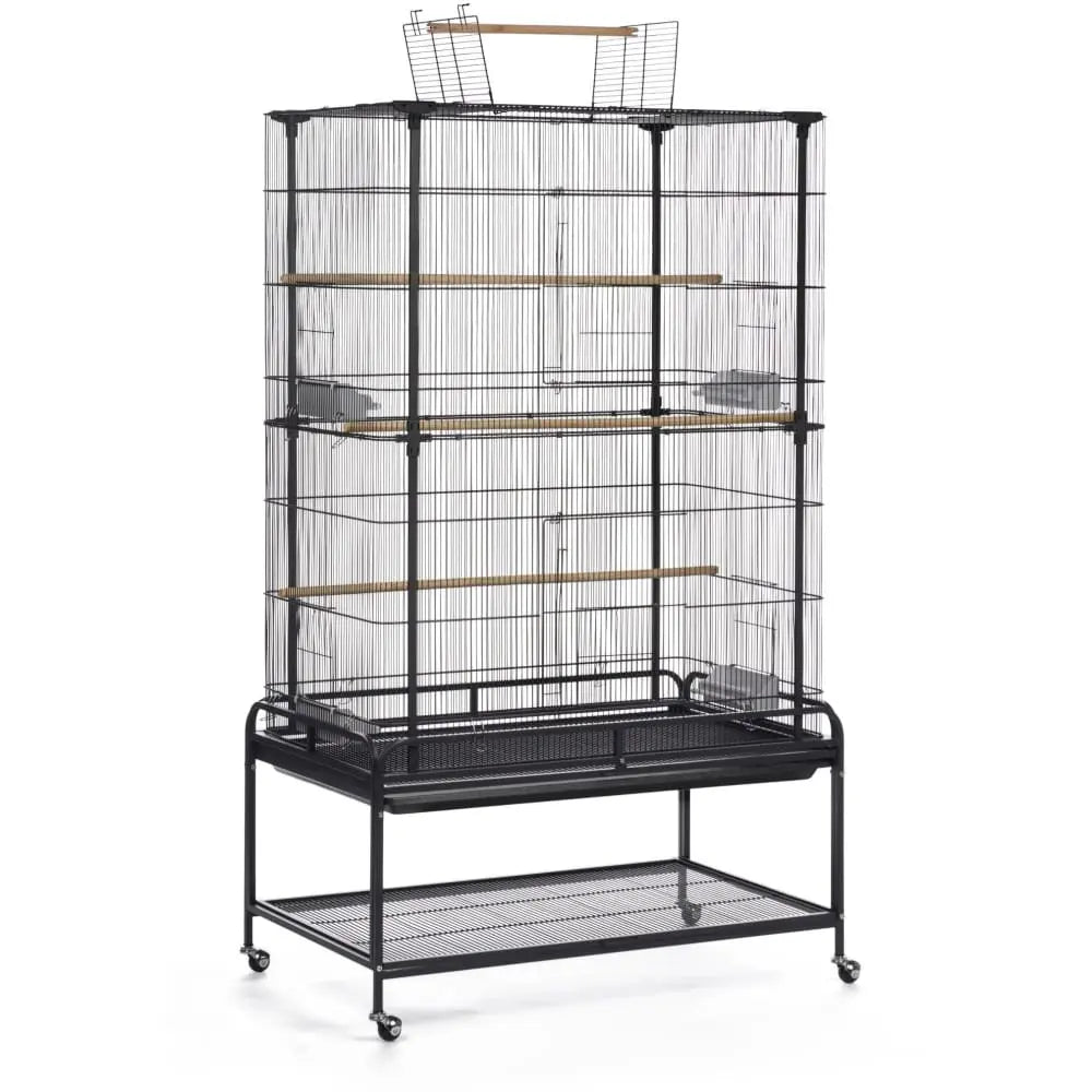 Prevue Pet Products Safe and Spacious Playtop Flight Bird Cage with Stand