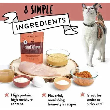 Portland Pet Food Co. Luke’s Tasty Chicken & Pumpkin Wet Cat Food