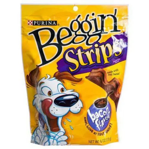 Purina Beggin' Strips - Irresistible Bacon Flavored Dog Treats