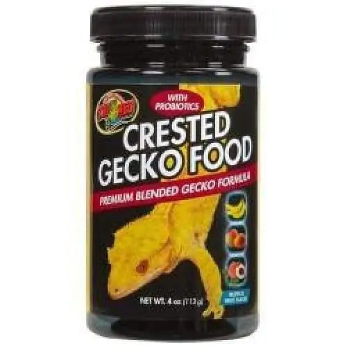 Zoo Med Premium Crested Gecko Diet - Powdered Meal Replacement with Tropical Fruit Flavor