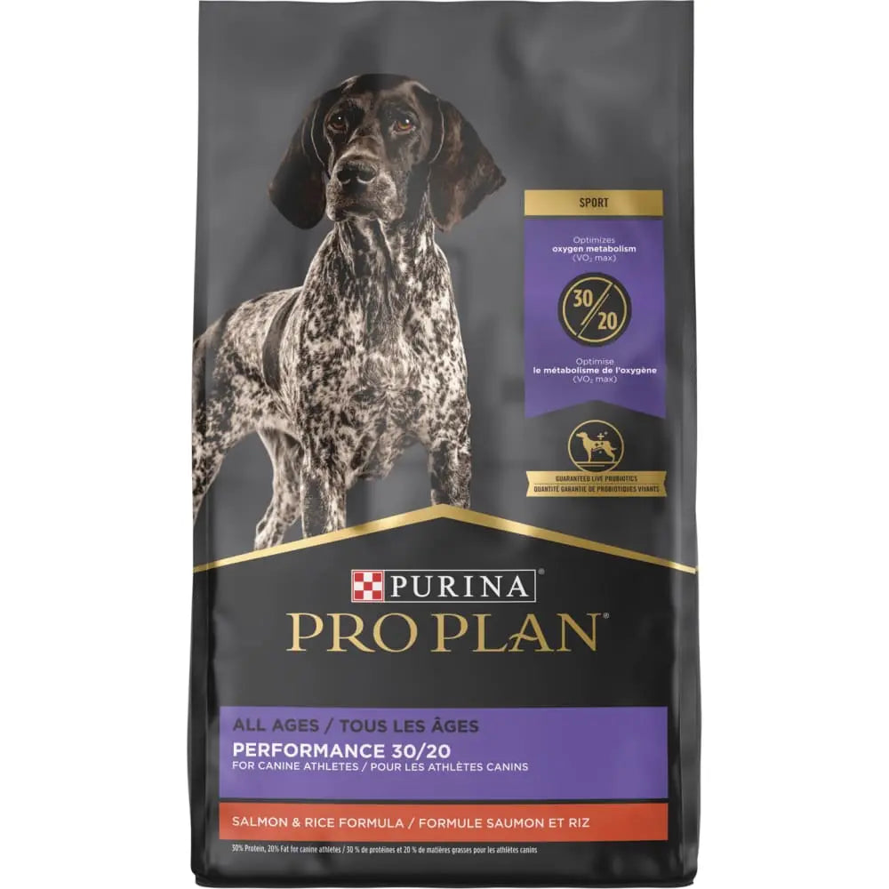 Pro Plan 30/20 High - Performance Salmon & Rice Dog Food for All Ages