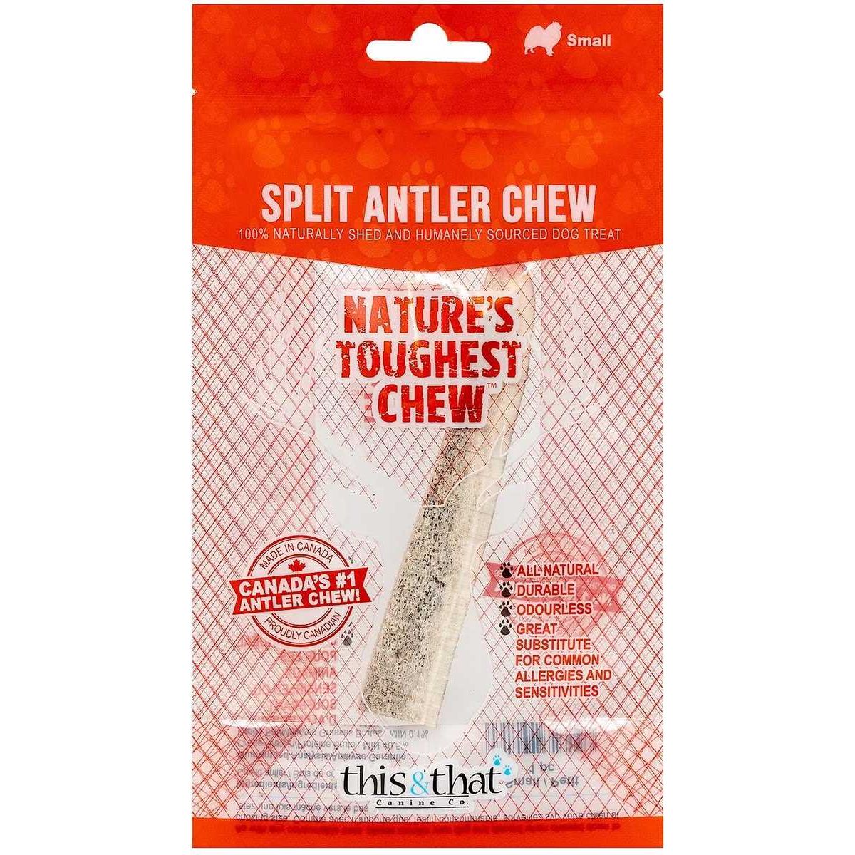 Top - Grade Split Elk Antler Chew Dog Treat from Canadian Venison Farms