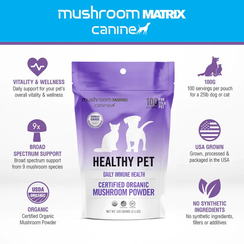 Canine Matrix Daily Immune Support Dog Supplement for Optimal Canine Health
